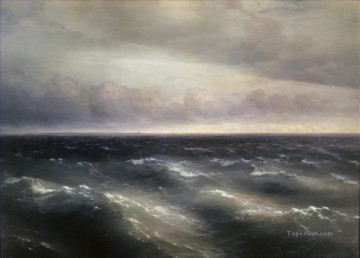 イワン・コンスタンティノヴィチ・アイヴァゾフスキー Painting - 黒海 ロマンチックなイワン・アイヴァゾフスキー ロシア